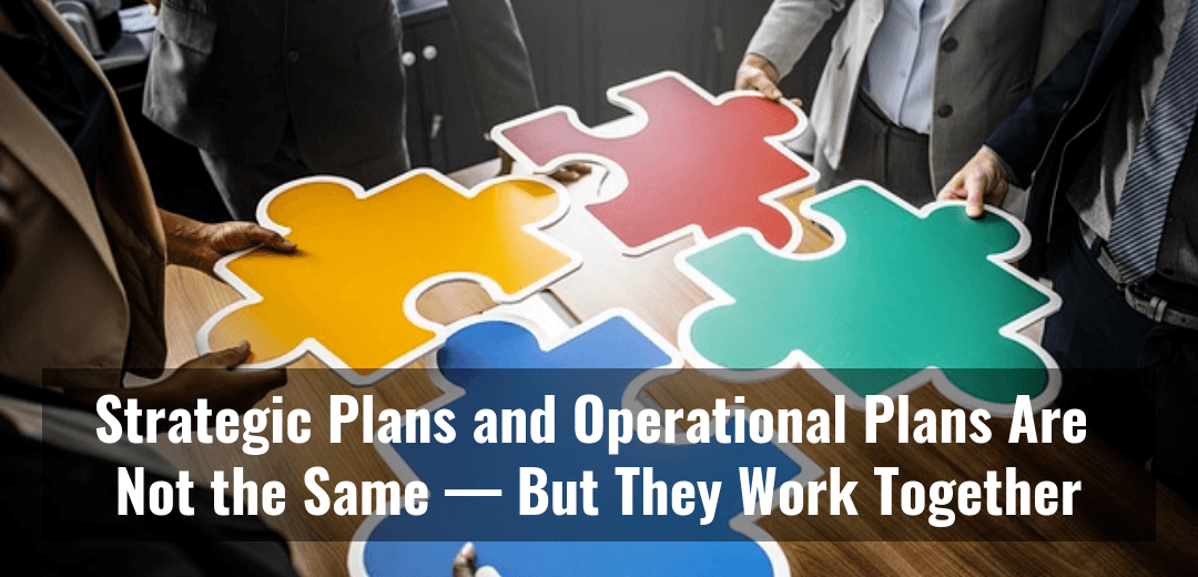 what is the difference between strategic plan and operational plan_cover