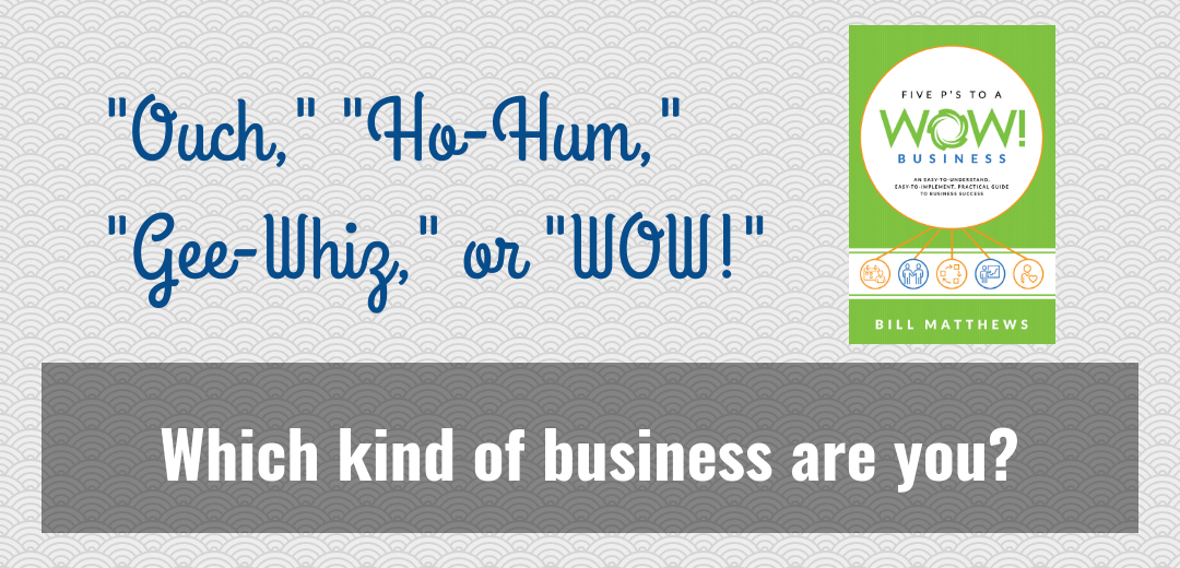 book review Five Ps to Wow Business by Bill Mathews